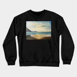 Rockaway Beach by Tabitha Kremesec Crewneck Sweatshirt